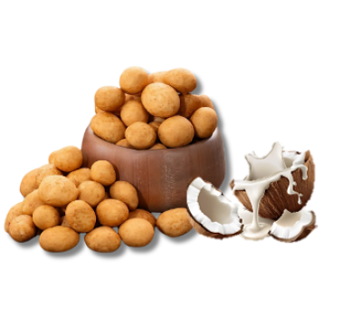 Coconut Coated Crispy Peanuts