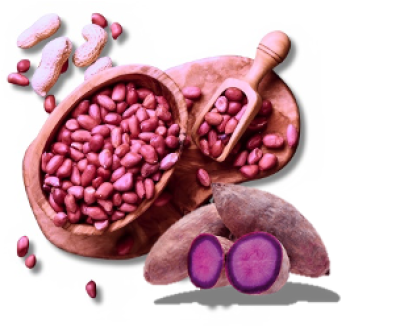 Purple Sweet Potato Coated Peanuts